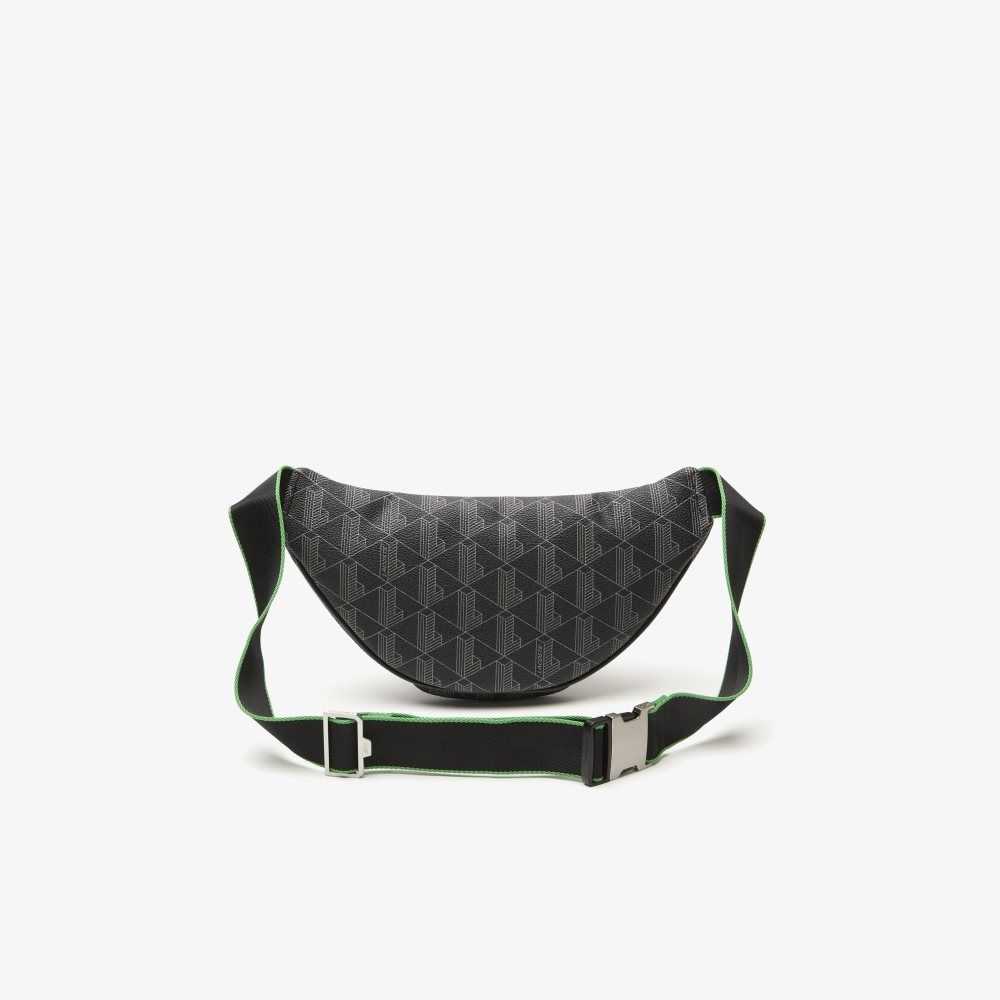 Lacoste The Blend Monogram Print Belt Olika Färger | YWVFP-1654