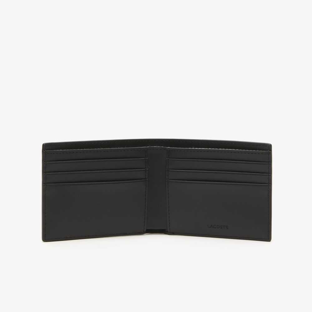 Lacoste The Blend Monogram Print Folding Wallet Olika Färger | GYOCH-2640