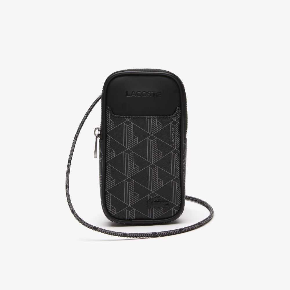 Lacoste The Blend Monogram Print Smartphone Holder Olika Färger | MKOSE-2483