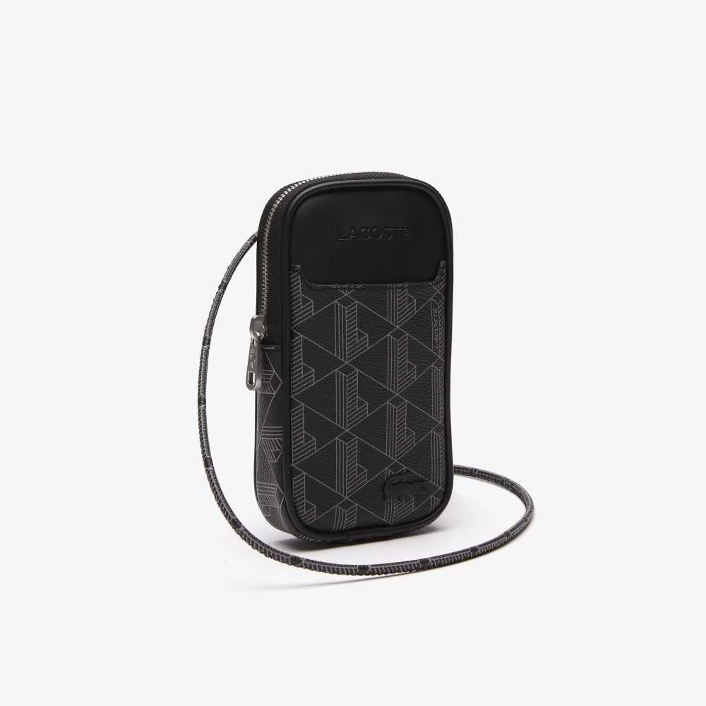 Lacoste The Blend Monogram Print Smartphone Holder Olika Färger | MKOSE-2483