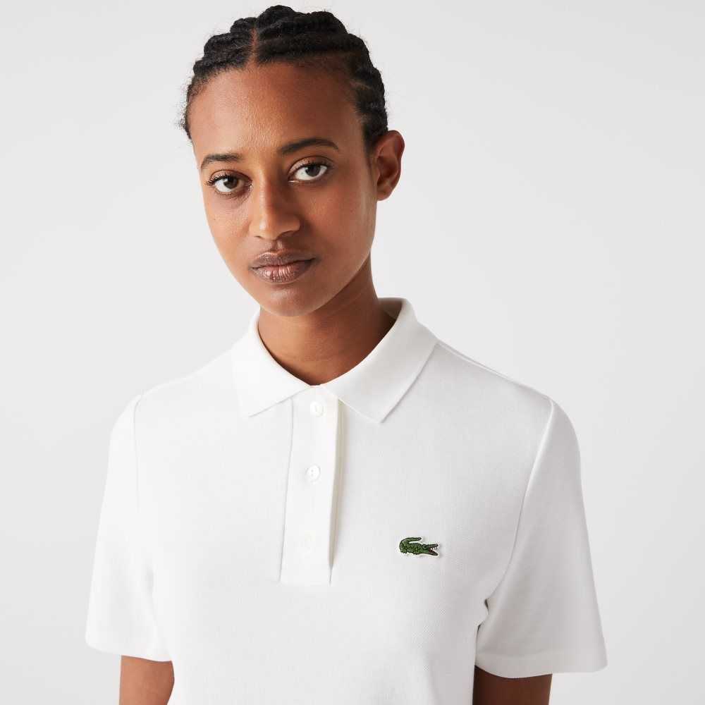 Lacoste Trumpet Sleeve Pique Polo Vita | UYMSB-7195