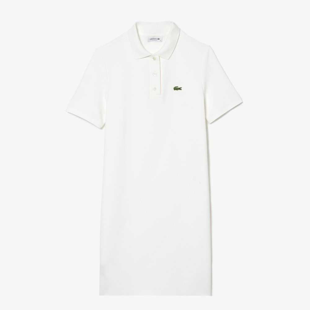 Lacoste Trumpet Sleeve Pique Polo Vita | UYMSB-7195