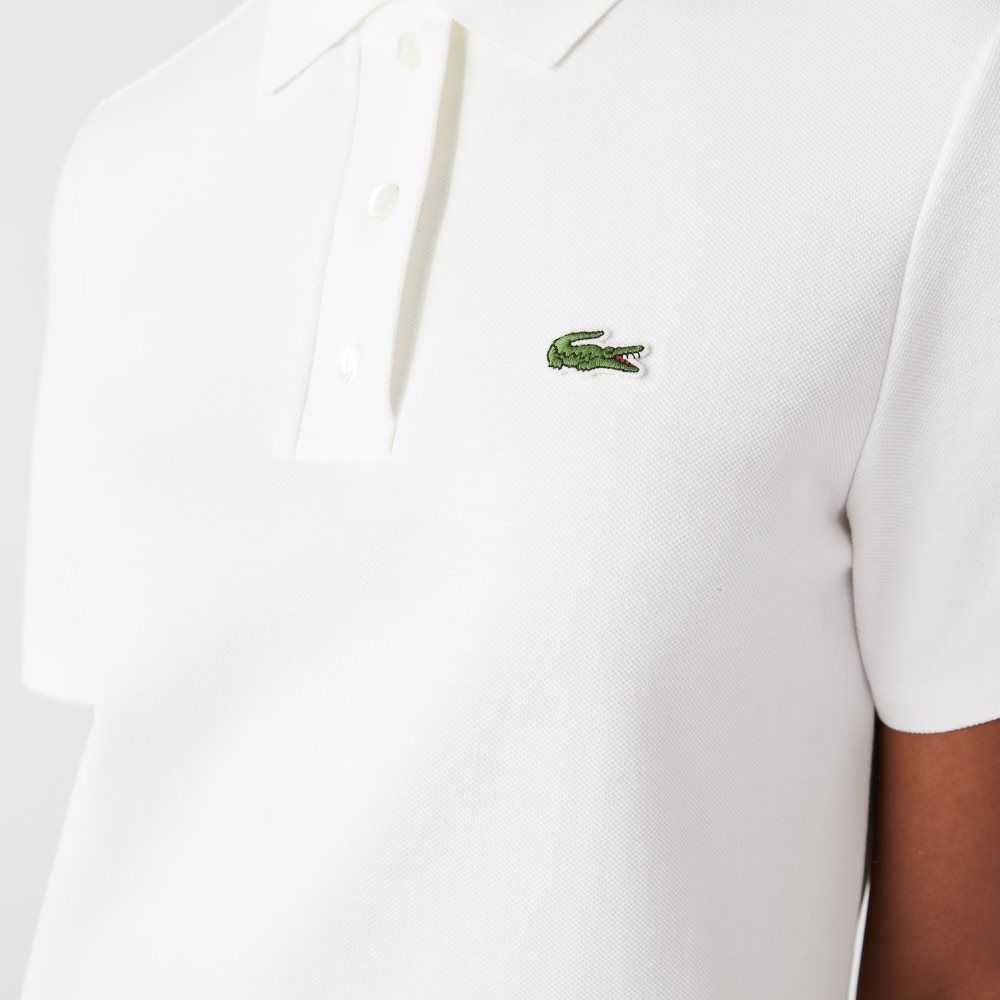 Lacoste Trumpet Sleeve Pique Polo Vita | UYMSB-7195