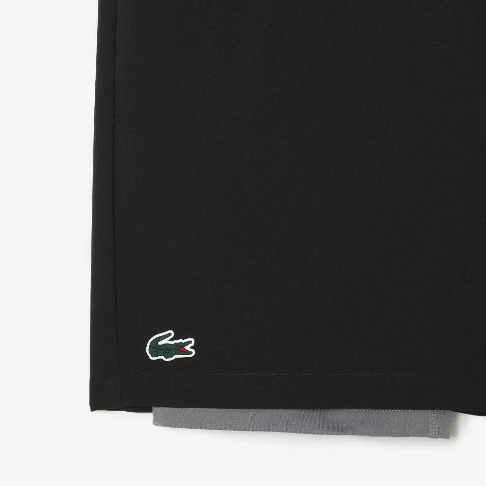 Lacoste Two-Tone SPORT with Built-in Svarta Grå | GUNYL-2649