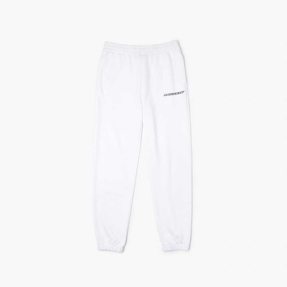 Lacoste Unbrushed Flannel Joggers Vita | IFLEH-2510