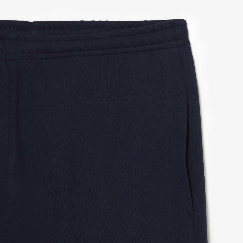 Lacoste Unbrushed Fleece Track Pants Marinblå Blå | THSPL-8310