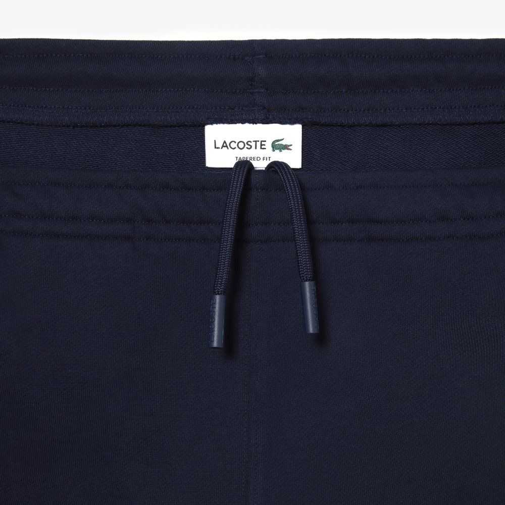 Lacoste Unbrushed Fleece Track Pants Marinblå Blå | THSPL-8310