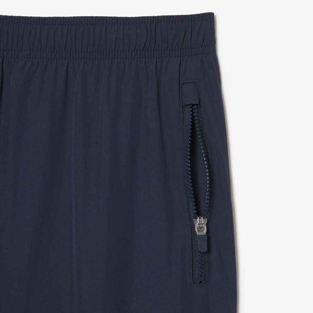 Lacoste Vattentäta Stretch Track Blå | FQUET-4523