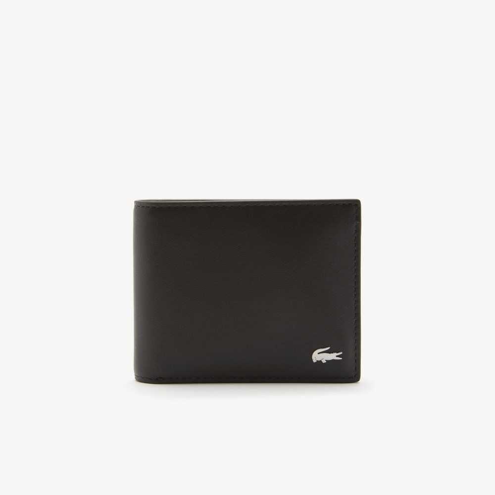 Lacoste Wallet And Matching Key Ring Gift Set Mörkbruna | GNBYJ-1758