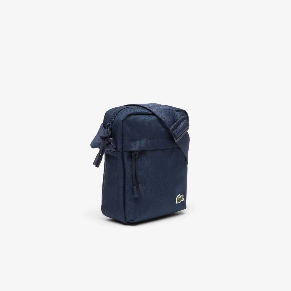 Lacoste Zip Crossover Marinblå | CULQH-7862