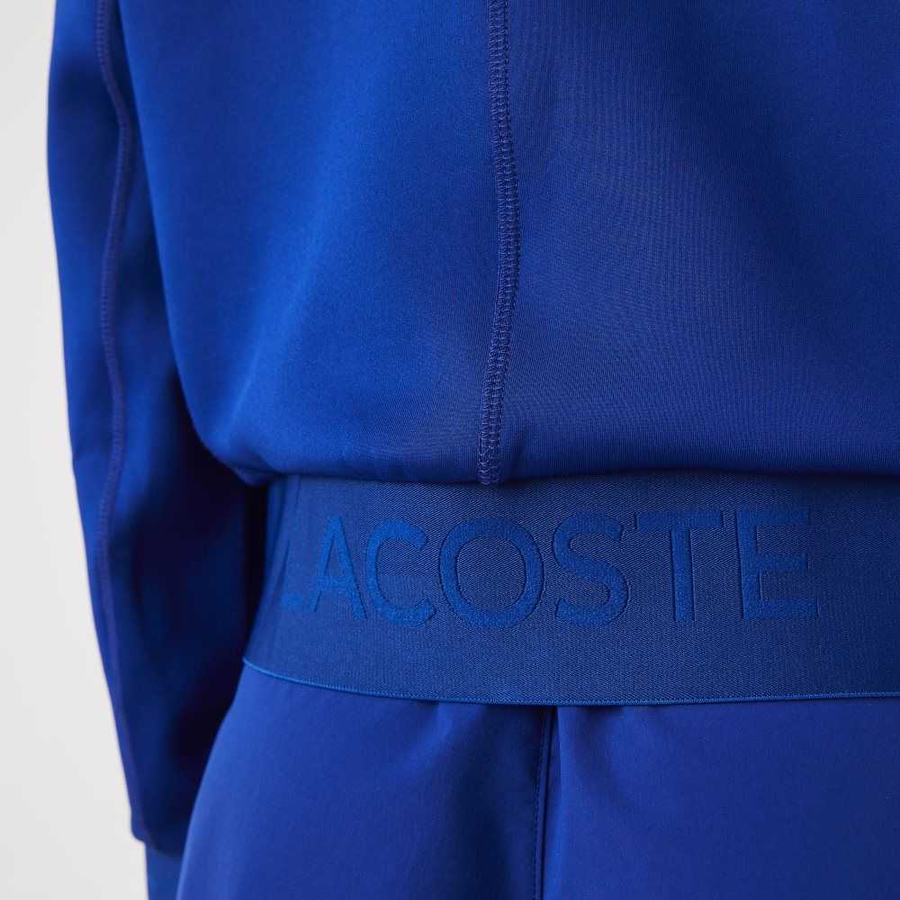 Lacoste Zip-Up Teddy Blå | BDVCJ-5321