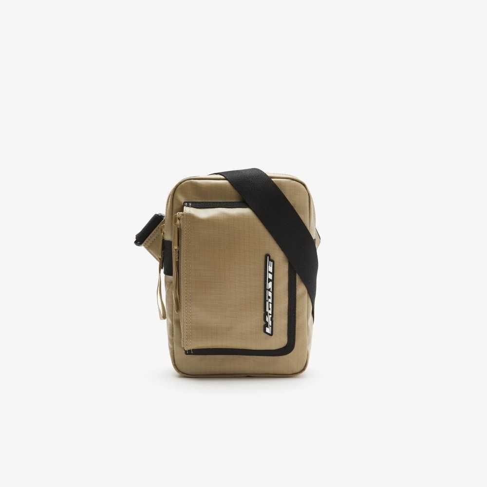 Lacoste Zipped Contrast Detail Satchel Olika Färger | QTZUP-5304