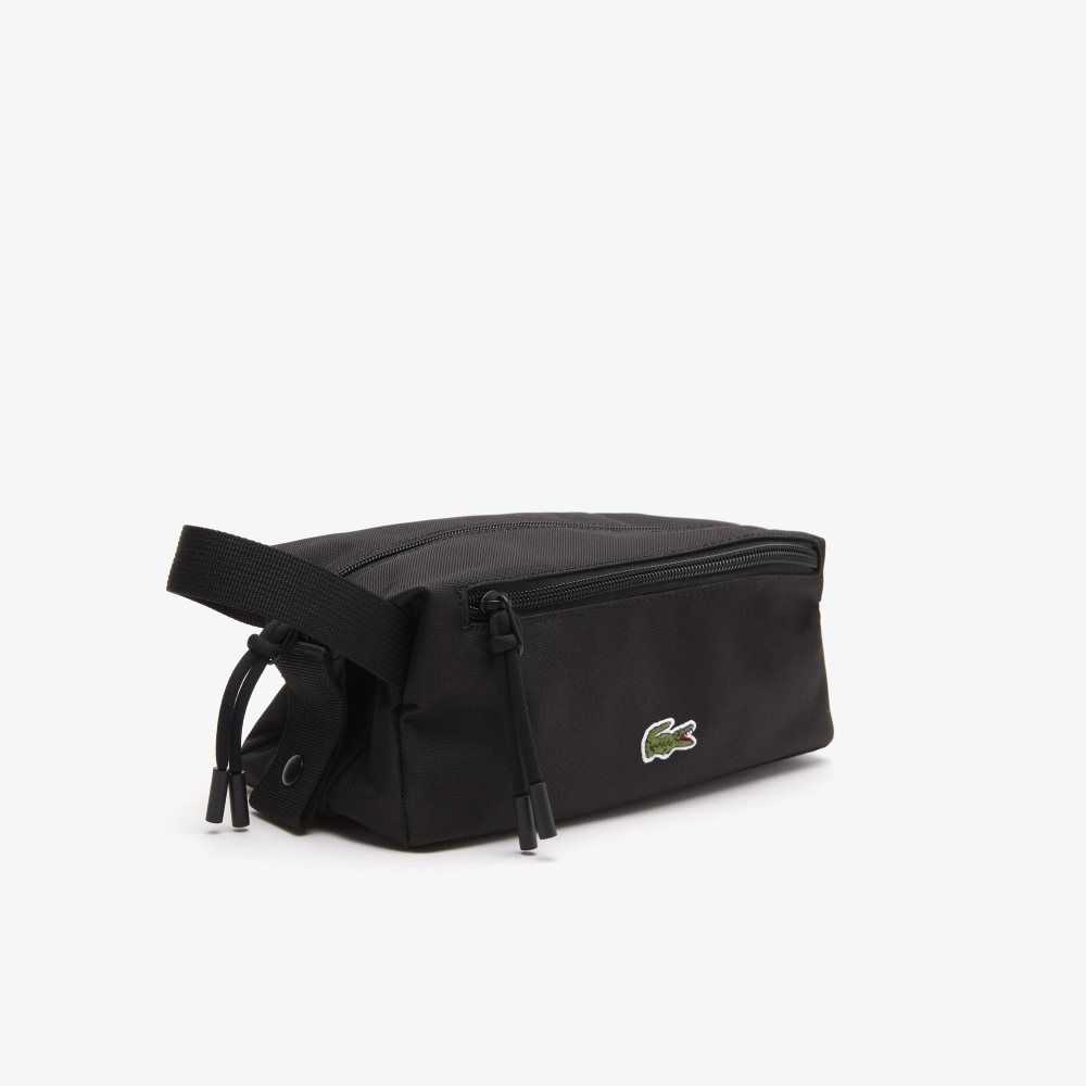 Lacoste Zippered Toiletry Bag Svarta | HMNTP-0415